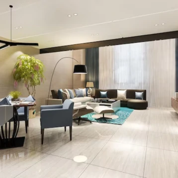 Living Room Tiles Design