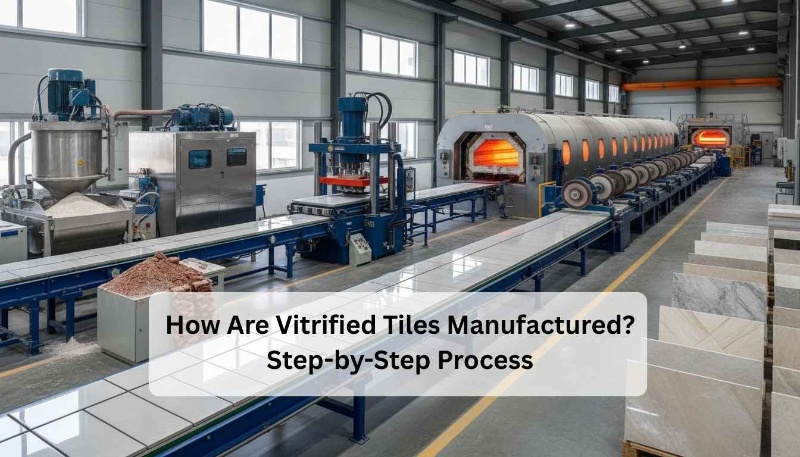 How Are Vitrified Tiles Manufactured? Step-by-Step Process