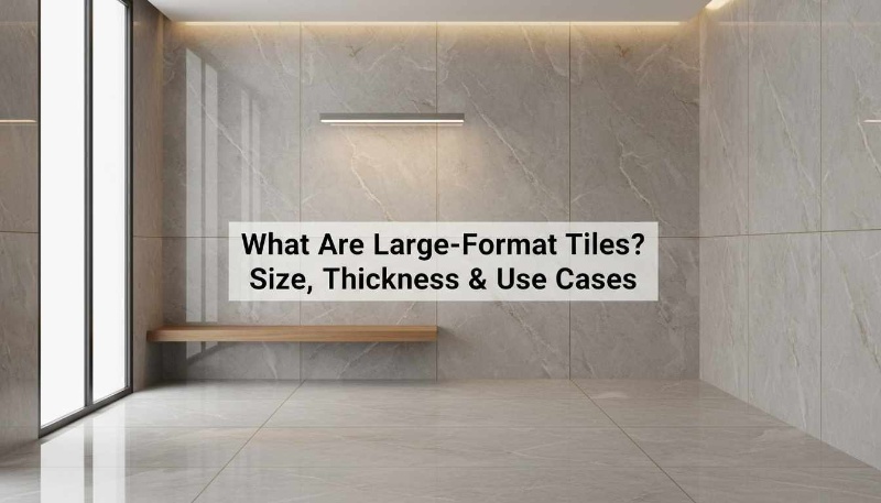 What Are Large-Format Tiles? Size, Thickness & Use Cases
