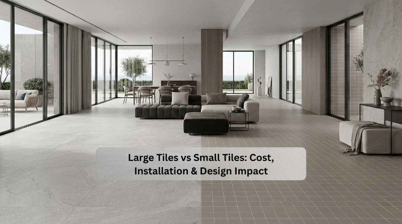 Large Tiles vs Small Tiles: Cost, Installation & Design Impact