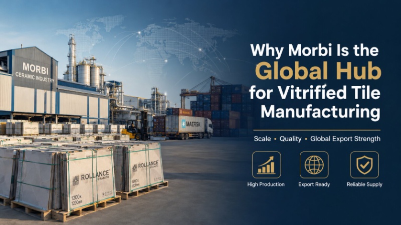 Why Morbi Is the Global Hub for Vitrified Tile Manufacturing