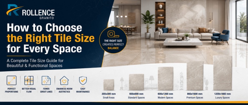 How to Choose the Right Tile Size for Every Space