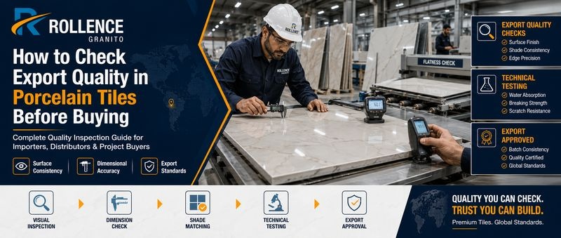 How to Check Export Quality in Porcelain Tiles Before Buying