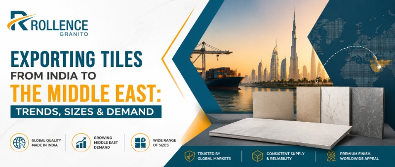 Exporting Tiles from India to the Middle East: Trends, Sizes and Demand