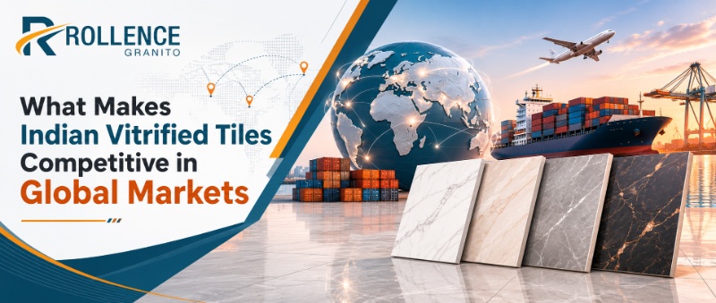 What Makes Indian Vitrified Tiles Competitive in Global Markets