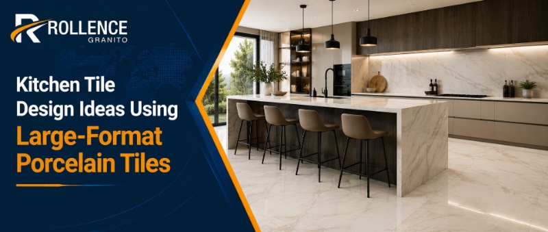 Kitchen Tile Design Ideas Using Large-Format Porcelain Tiles